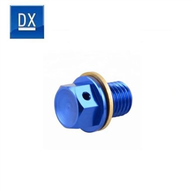 Avtappningsplugg för motoroljetråg