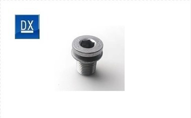 Skruvplugg med M6x10x1 vanlig aluminiumpackning