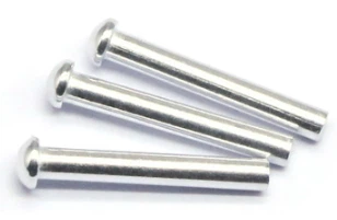 Knapphuvud aluminium solid nit